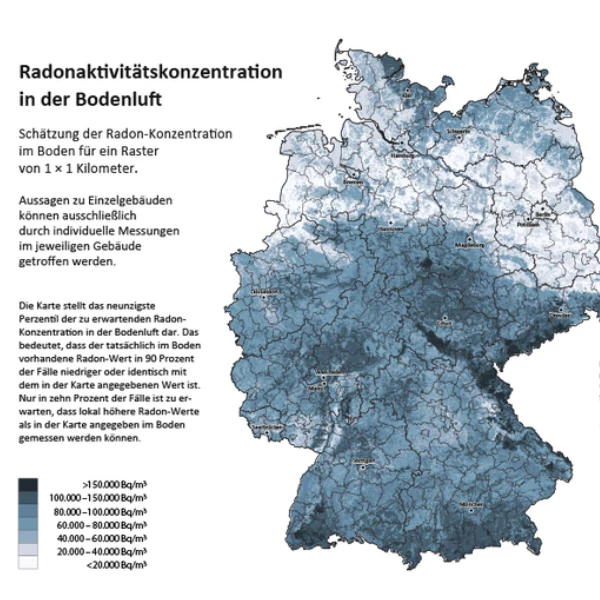 Was steht bisher in den Gesetzen der Bundesregierung zum Schutz vor Radon?